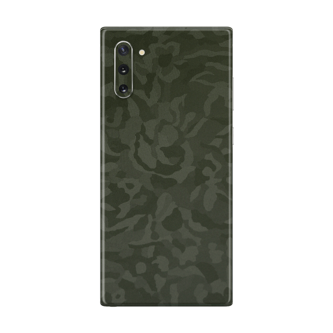 Samsung Galaxy S10+ PLUS Green Camo Camouflage 3D Textured Skin Wrap Decal Protector | EasySkinz
