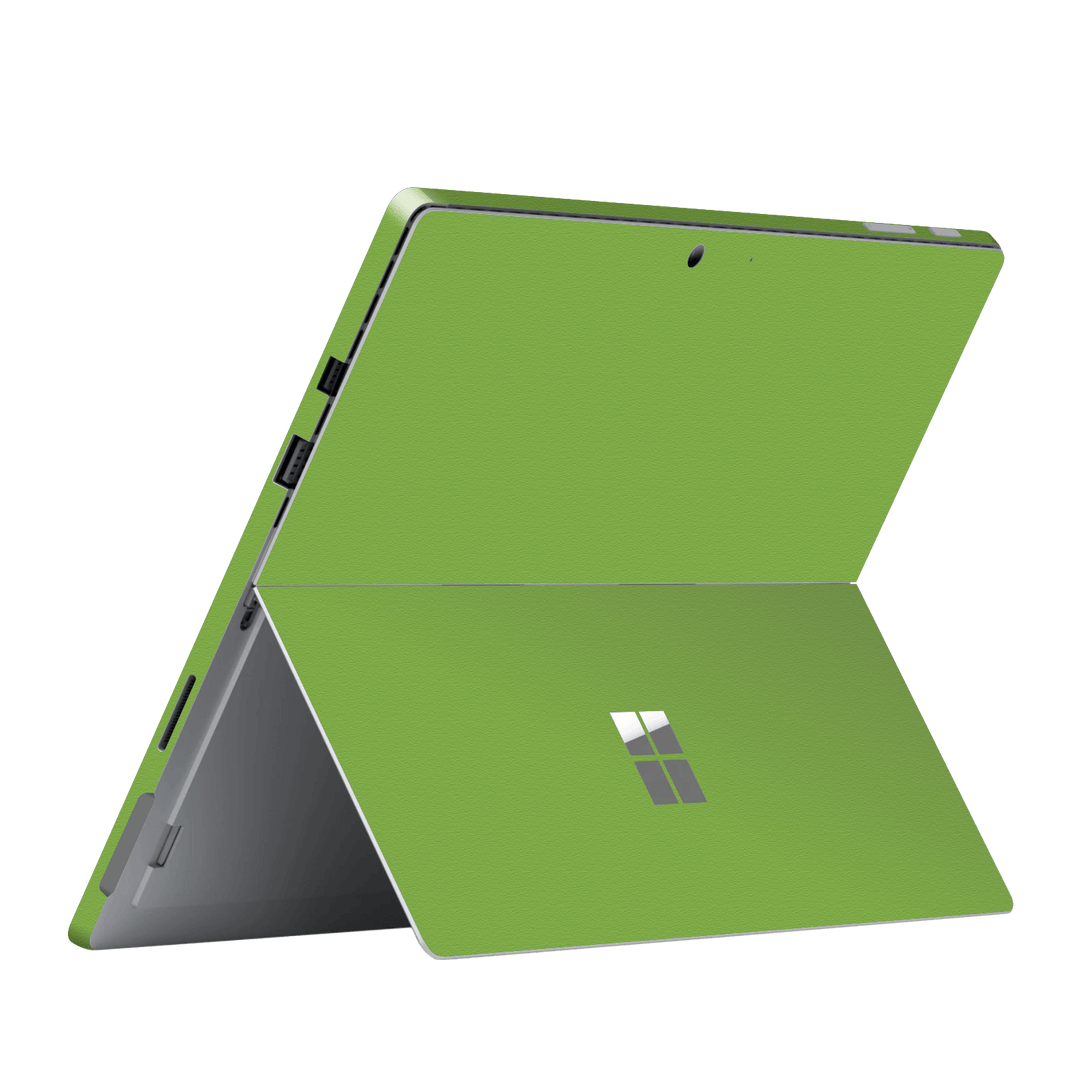 Microsoft Surface Pro (2017) Luxuria Lime Green Matt 3D Textured Skin Wrap Sticker Decal Cover Protector by EasySkinz