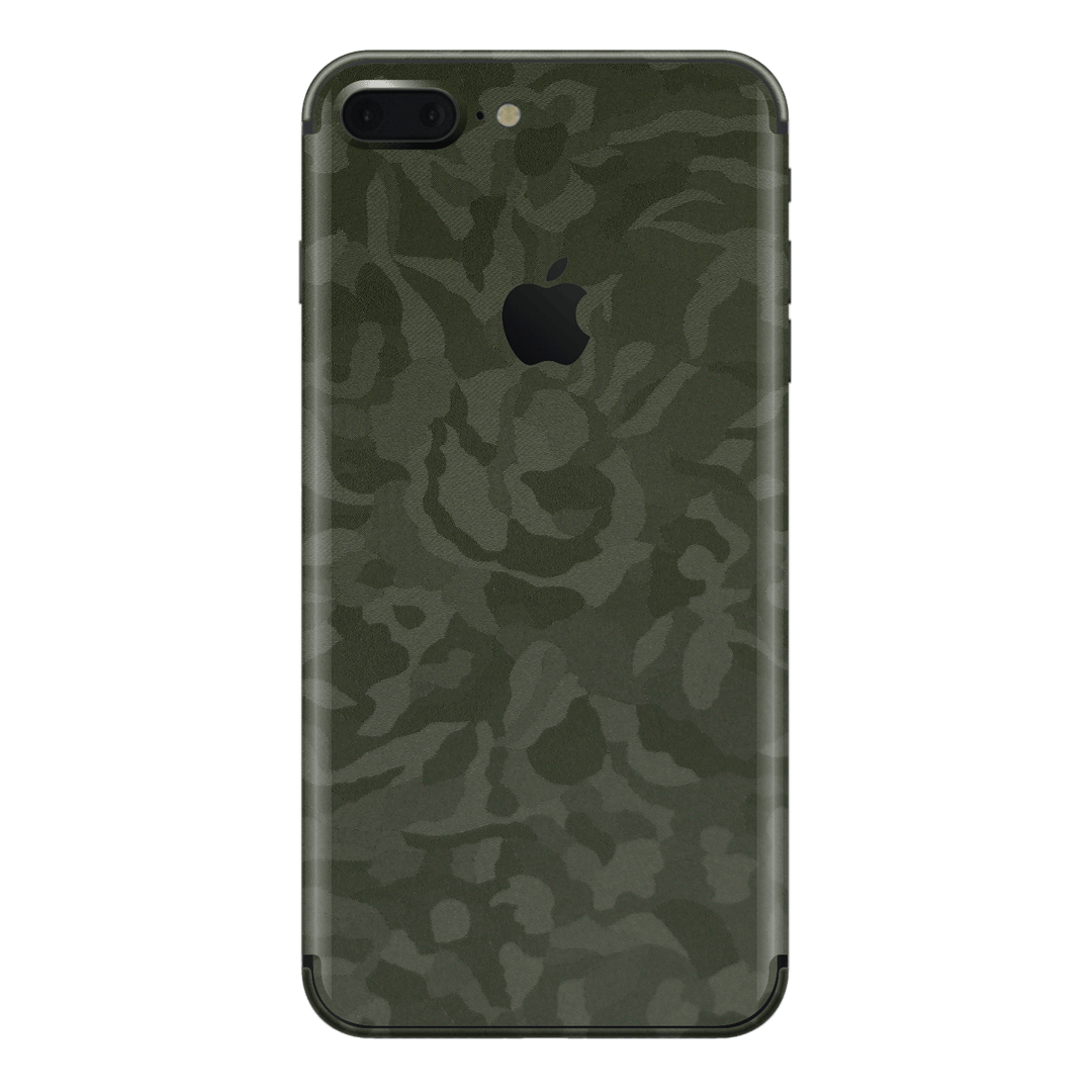 iPhone 8 PLUS Luxuria Green 3D Textured Camo Camouflage Skin Wrap Decal Protector | EasySkinz